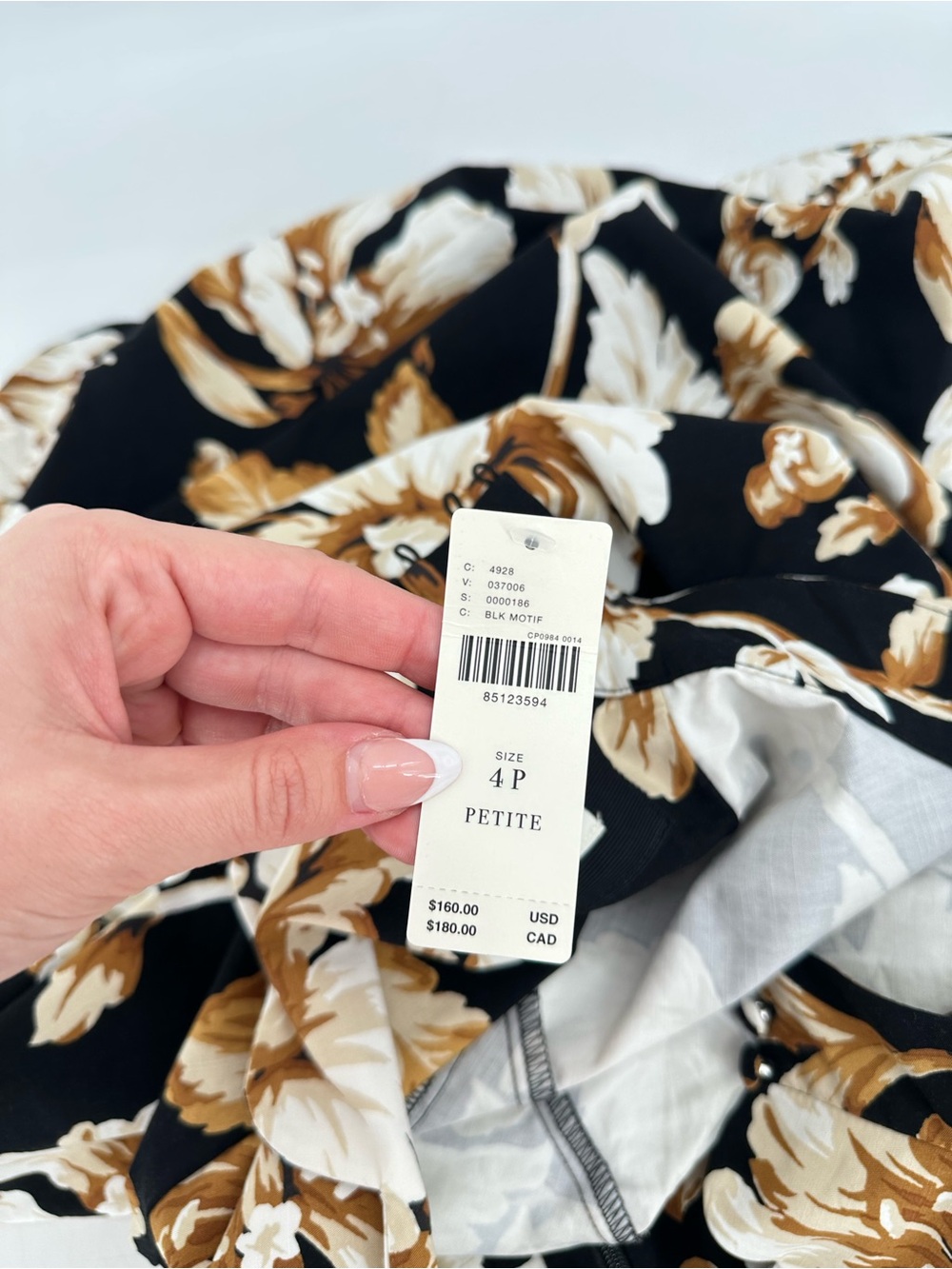 NWT Maeve Anthropologie Mock-Neck Shift Mini Dress Size 4 Petite - Picture 9 of 12